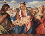 乔凡尼 贝利尼 : Madonna and child with St John